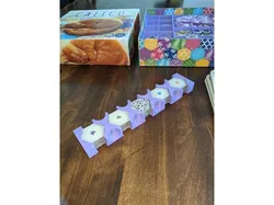 Remix for Calico Boardgame Insert / Organizer HexaTiles_All
