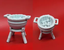 Small Iron Brazier Miniature