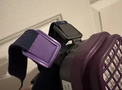 Strap clip for GVS Elipse OV/P100 half face respirator (SPR467, SPR466, and others)