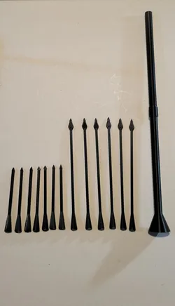 Two-Part Blow Gun with Darts
