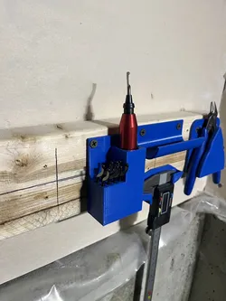 wall mount AFA deburr tool holder