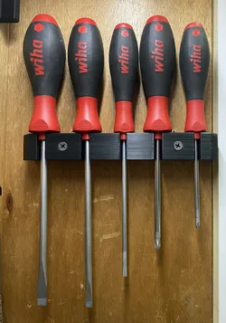 Wiha Screwdrivers Set Wall Mount
