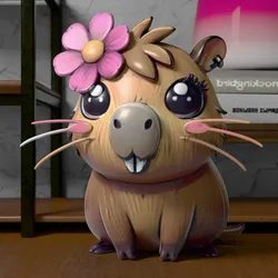 3D printer bestanden | 3MF | Cute Capybara