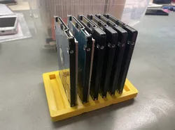 Gridfinity SSD HDD Holder (2 x 3 grid)