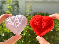 Heart Layers Stress Relief
