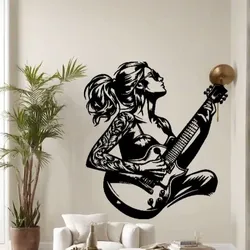 Home Decorations & Ornaments STL indir - girl music wall art - Danu Pubudu