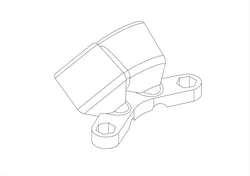 ImpulseRC APEX EVO DJI O4 dual antenna mount