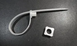 Reusable Screwable Thread Cable Tie / Bike Mount with Quick Fastener