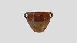 * Roodbakkende pot Object VR9