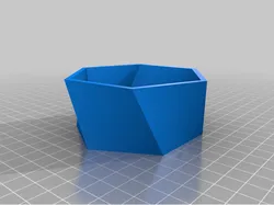 Twisted Hex Pot