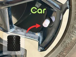 Universal Valve Cap for Cars, Motorcycles & Bikes