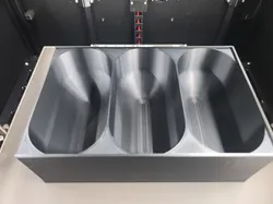 3 Section Sorting Box with Sliding Lid