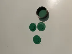 Bathroom pop-up drain hole gasket