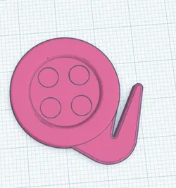 Button thread cutter