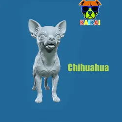 Characters & Creatures STL Download - Chihuahua Dog model - 3D printby Rubber Duck