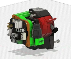 EBB42 / xxx42 CAN Bus Board Mount for Galileo 2 Extruder