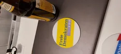 FDP Bierdeckel, Untersetzer, FDP beer mats, coasters, underlay