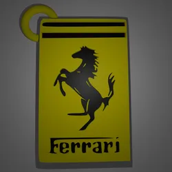 Ferrari keychain - Logo Ferrari