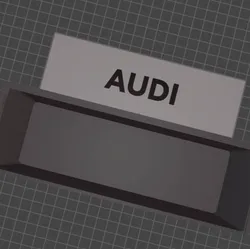 Gratis Home Decorations & Ornaments STL indir - box AUDI 50x150x50 - TMG252