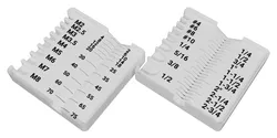 Gridfinity Stackable Imperial & Metric Screw Sorter