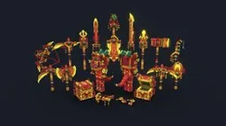 Lunar Weapons & Tools Set