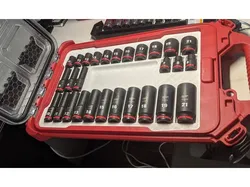 Milwaukee Packout Metric 3/8 Impact Socket Tray