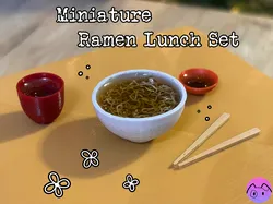 Miniature Ramen Lunch Set