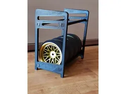 Modular RC tire rack + shock stand (2 in 1)