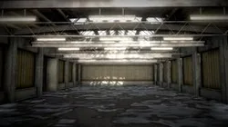 Old Warehouse (Wet Asphalt Ground)