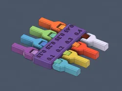 Print in Place Tolerance Test