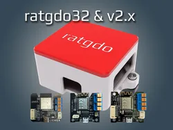 ratgdo32, v2.53i, v2.52i, v2.5i, v2.5, & v2.0 PCB Case / Enclosure