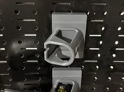 Ryobi 18v x1 Battery Holder for Wall Control Pegboard