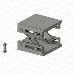 Simple Mini Scissor Lift