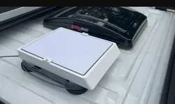 Starlink Mini Magnetic Mount and Cable Wrap for Vans