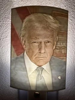 Trump 47 Portrait Lithophane