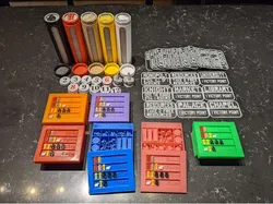 Catan user magnetic box and other misc pieces