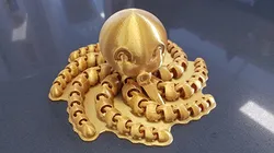 Cute Mini Octopus v2 - spiral