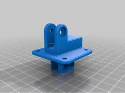 Ender 3 Extruder Frame Mounted Filament Roller Bearing and Runout Sensor