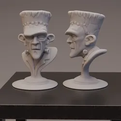 Frankenstein bust