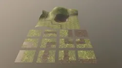 GRASS AND MUD TILES