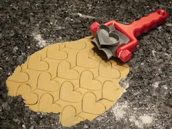 Heart Cookie Roller Cutter