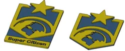 Helldivers 2 "Super Citizen" Rank Badge