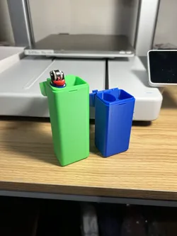 Hollow Joint Case with Lighter Storage and Hinge