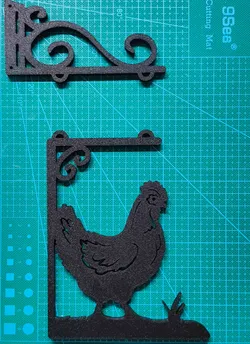 Hühnerstall Schild / Chicken Coop Sign