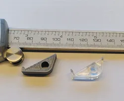 IKEA TOBO glass plate bracket