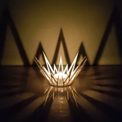 Lighting & Lamps STL Download - Starry candleby creaserra