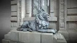 Shanghai Bund Bronze Lioness