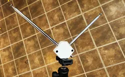 V Dipole Hub for M4 Whip Antenna 118cm telescopic multi band HAM 2M Tripod mount 1.4m