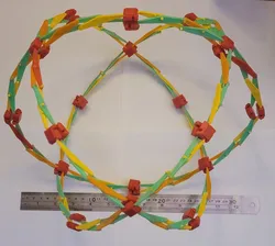 3 Ring Hoberman Sphere