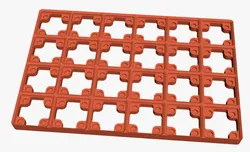 6 by 4 gridfinity baseplate (rebuilt)